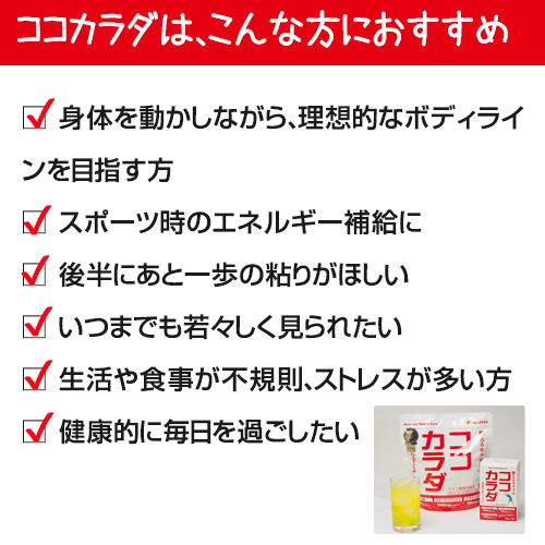  ココカラダ500g (クエン酸粉末飲料)